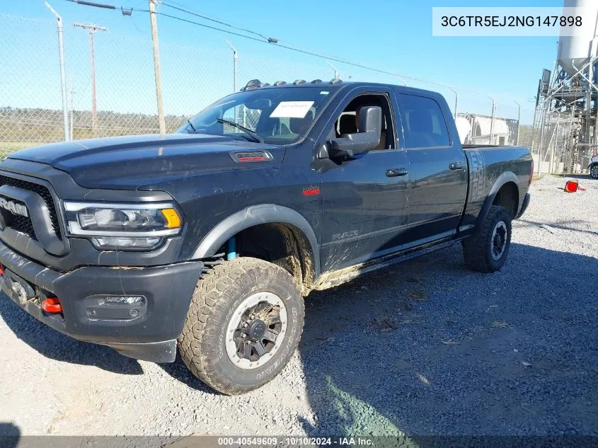 2022 Ram 2500 Power Wagon 4X4 6'4 Box VIN: 3C6TR5EJ2NG147898 Lot: 40549609