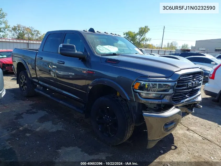 2022 Ram 2500 Laramie 4X4 6'4 Box VIN: 3C6UR5FJ1NG232590 Lot: 40653396