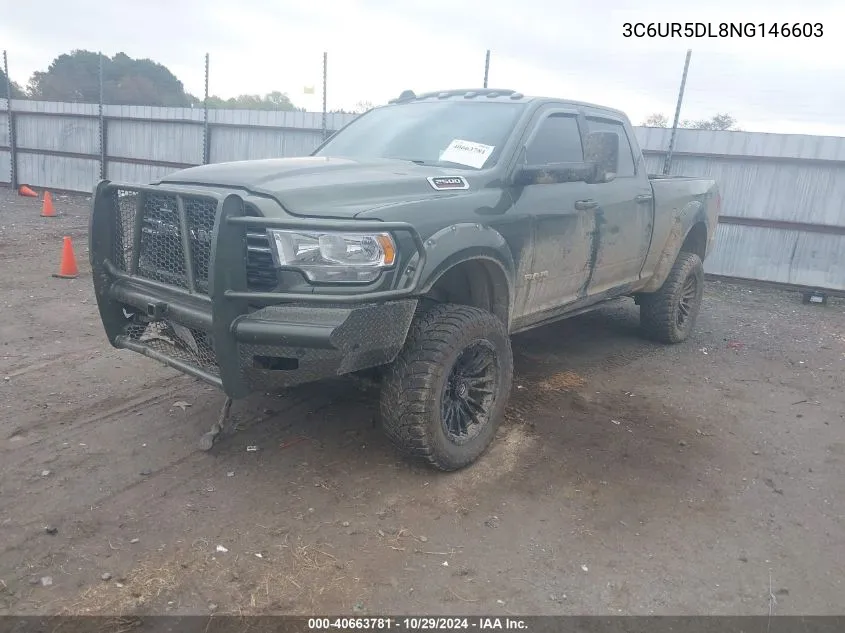 3C6UR5DL8NG146603 2022 Ram 2500 Big Horn 4X4 6'4 Box