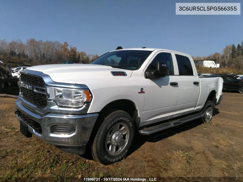 2023 Ram 2500 Tradesman VIN: 3C6UR5CL5PG566355 Lot: 11895721