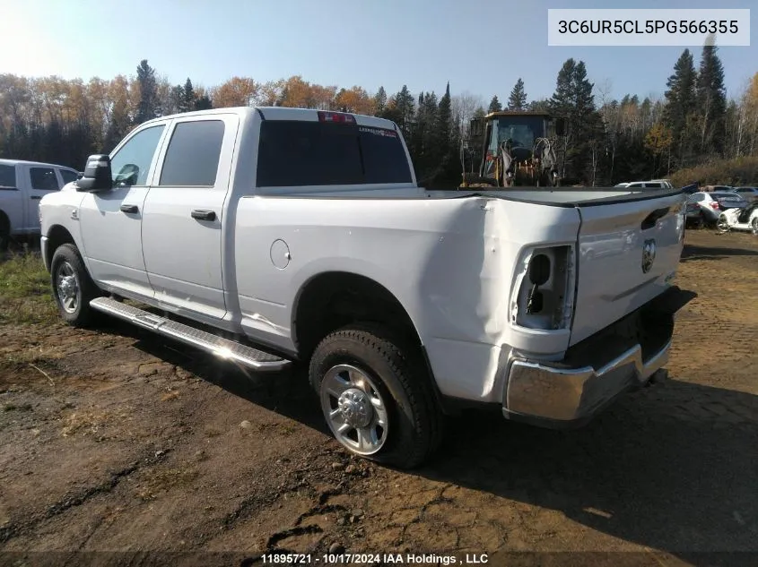 2023 Ram 2500 Tradesman VIN: 3C6UR5CL5PG566355 Lot: 11895721