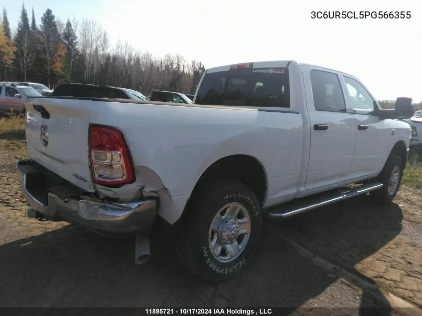 2023 Ram 2500 Tradesman VIN: 3C6UR5CL5PG566355 Lot: 11895721