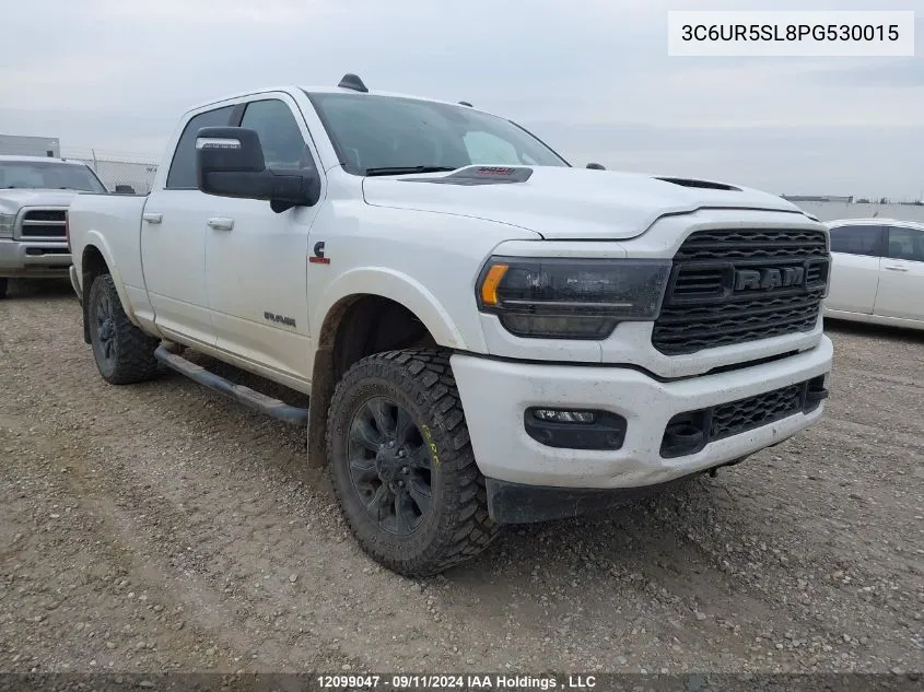 2023 Ram 2500 Limited VIN: 3C6UR5SL8PG530015 Lot: 12099047