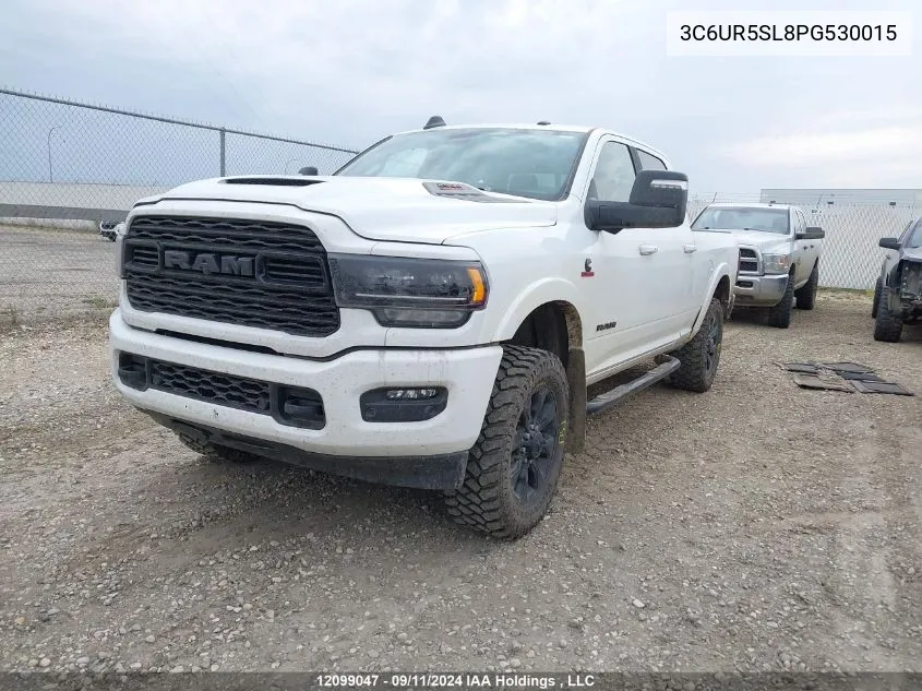 2023 Ram 2500 Limited VIN: 3C6UR5SL8PG530015 Lot: 12099047