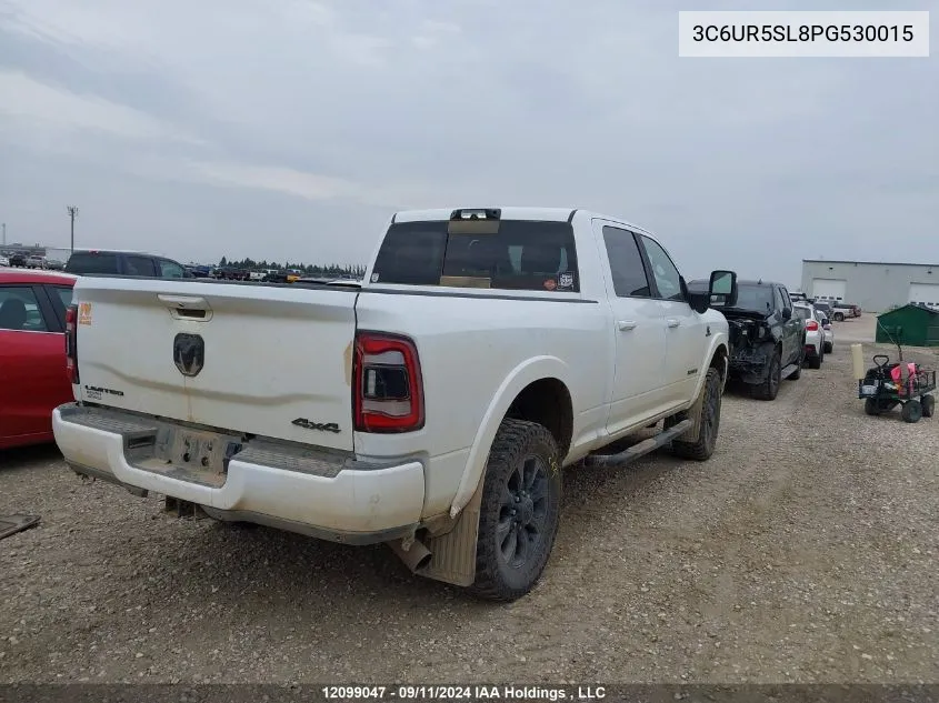 2023 Ram 2500 Limited VIN: 3C6UR5SL8PG530015 Lot: 12099047