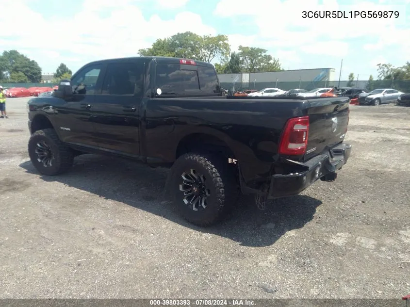 2023 Ram 2500 Big Horn 4X4 6'4 Box VIN: 3C6UR5DL1PG569879 Lot: 39803393