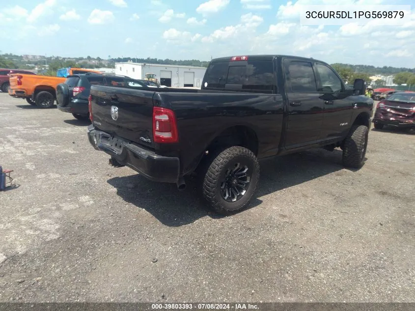 2023 Ram 2500 Big Horn 4X4 6'4 Box VIN: 3C6UR5DL1PG569879 Lot: 39803393