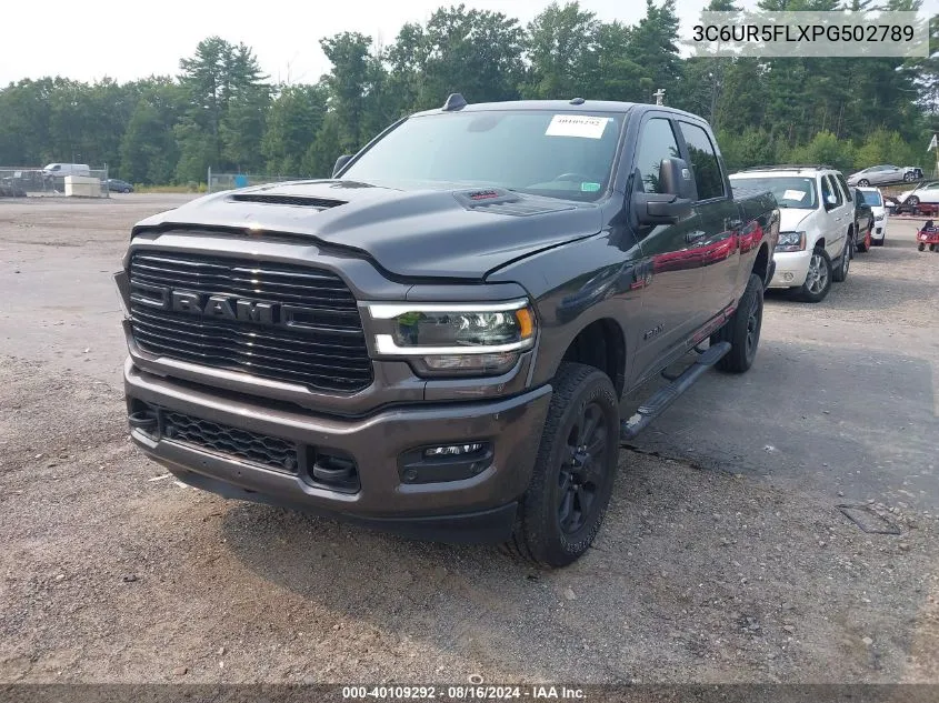 2023 Ram 2500 Laramie 4X4 6'4 Box VIN: 3C6UR5FLXPG502789 Lot: 40109292