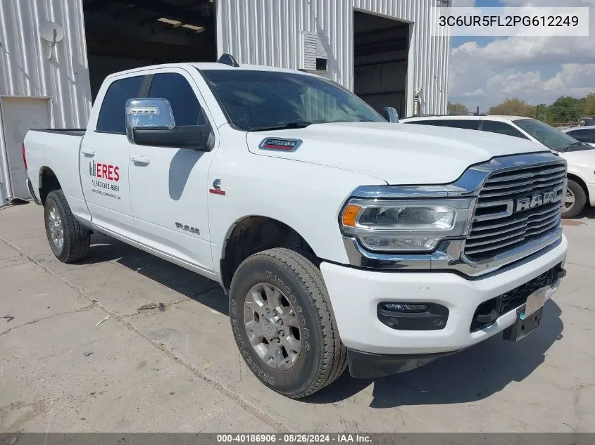 2023 Ram 2500 Laramie 4X4 6'4 Box VIN: 3C6UR5FL2PG612249 Lot: 40186906