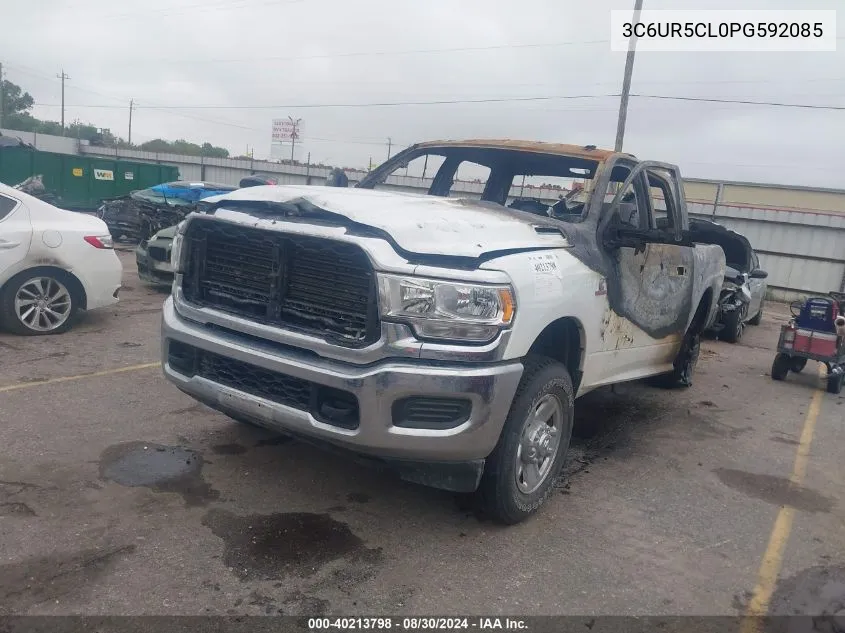 2023 Ram 2500 Tradesman 4X4 6'4 Box VIN: 3C6UR5CL0PG592085 Lot: 40213798