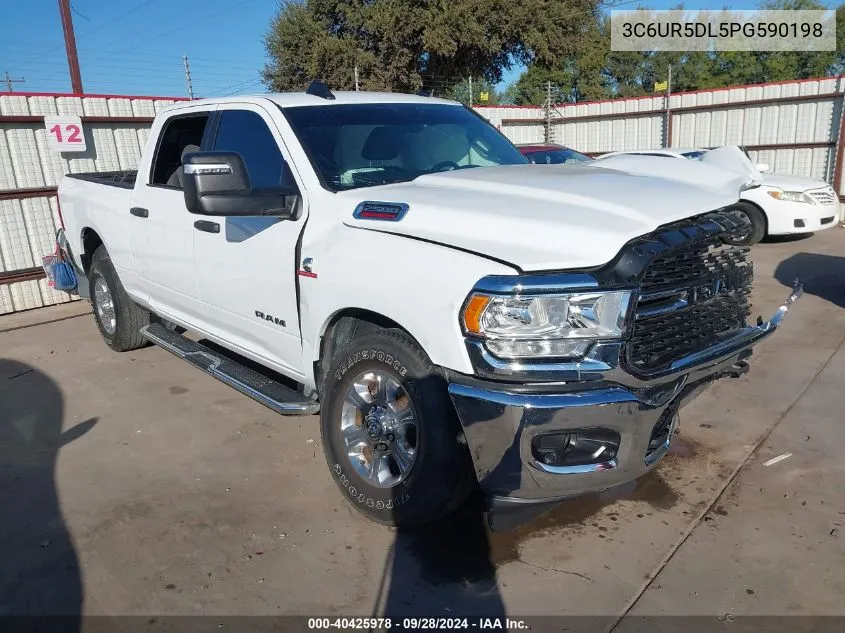 2023 Ram 2500 Big Horn VIN: 3C6UR5DL5PG590198 Lot: 40425978