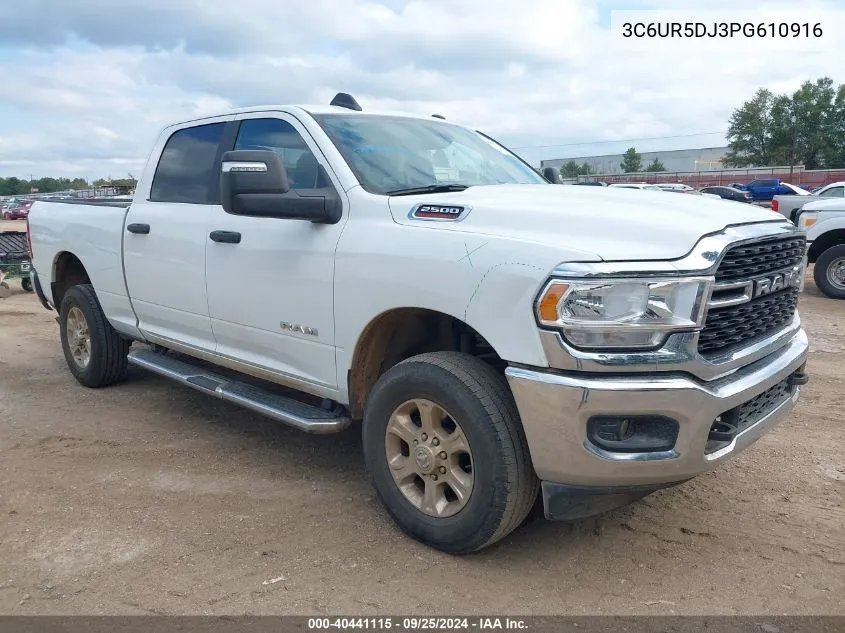 3C6UR5DJ3PG610916 2023 Ram 2500 Big Horn 4X4 6'4 Box