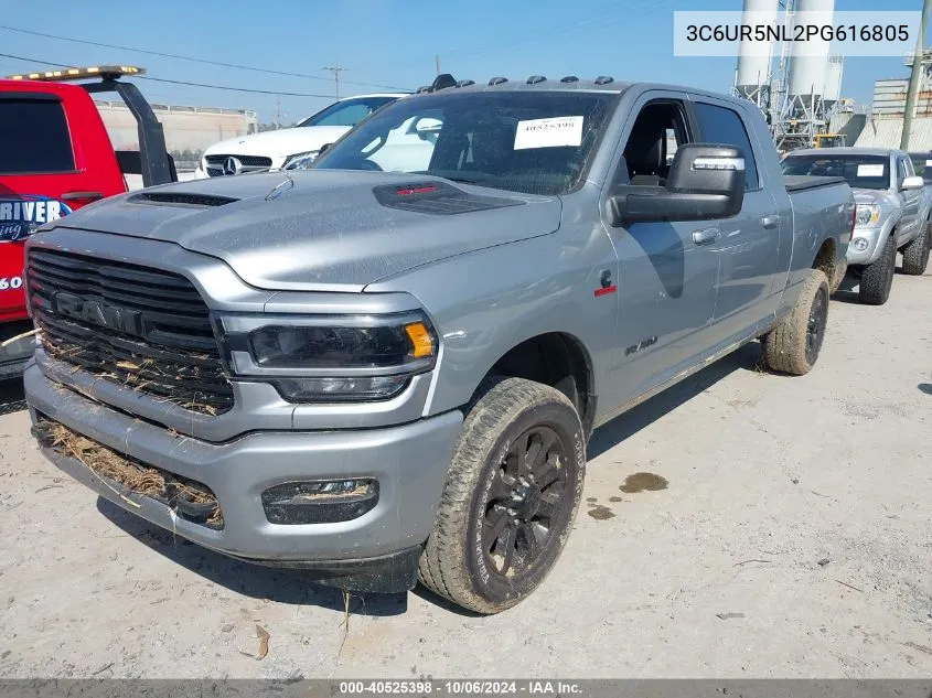 2023 Ram 2500 Laramie VIN: 3C6UR5NL2PG616805 Lot: 40525398