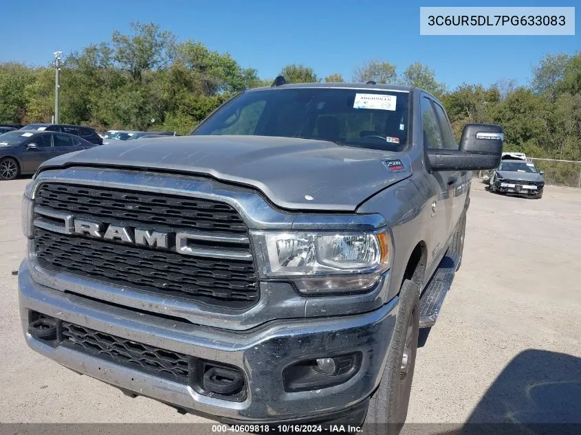 2023 Ram 2500 VIN: 3C6UR5DL7PG633083 Lot: 40609818