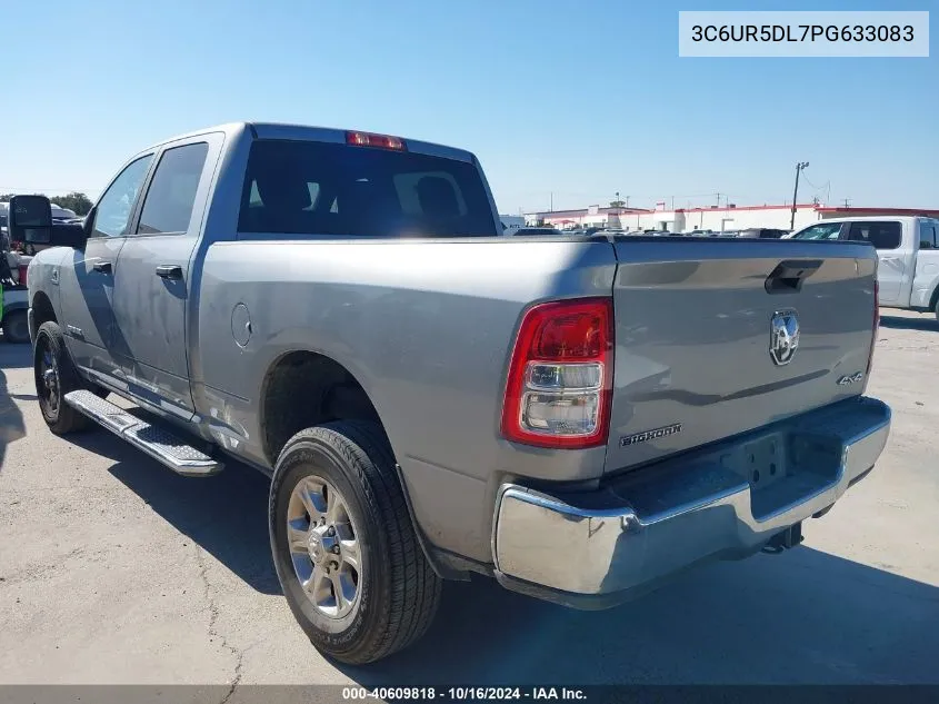 2023 Ram 2500 VIN: 3C6UR5DL7PG633083 Lot: 40609818