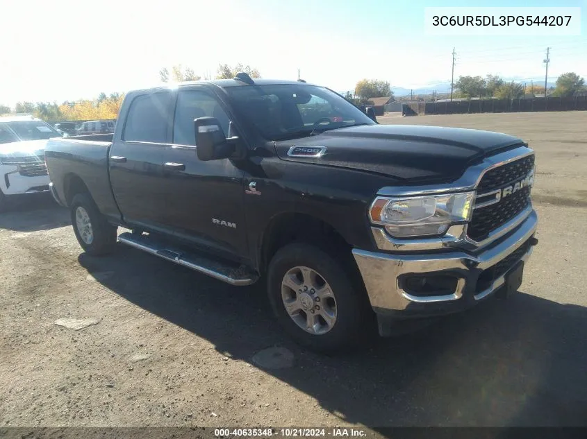 2023 Ram 2500 Big Horn 4X4 6'4 Box VIN: 3C6UR5DL3PG544207 Lot: 40635348