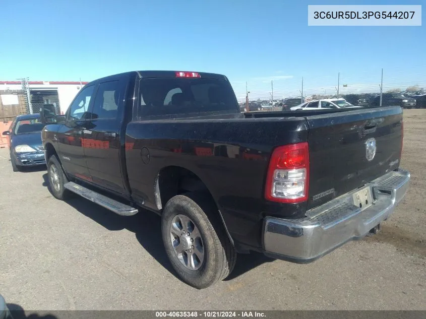 2023 Ram 2500 Big Horn 4X4 6'4 Box VIN: 3C6UR5DL3PG544207 Lot: 40635348