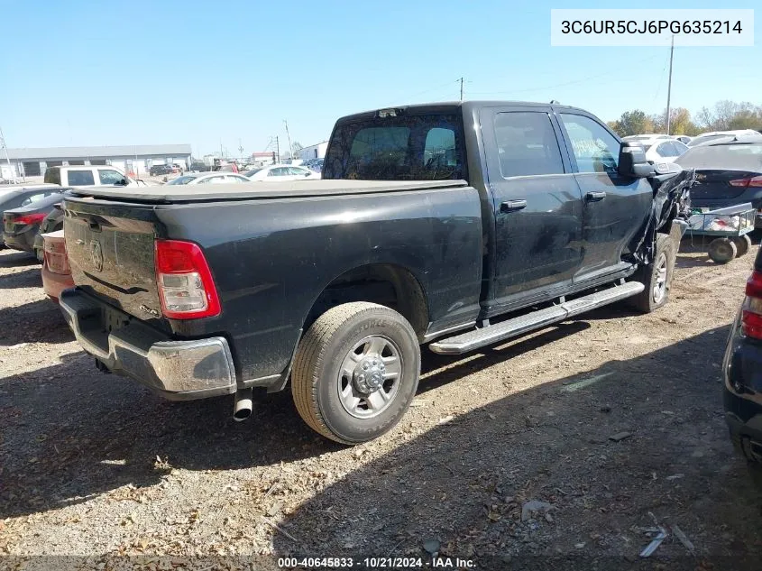 2023 Ram 2500 Tradesman VIN: 3C6UR5CJ6PG635214 Lot: 40645833