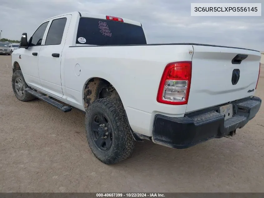 2023 Ram 2500 Tradesman 4X4 6'4 Box VIN: 3C6UR5CLXPG556145 Lot: 40657399