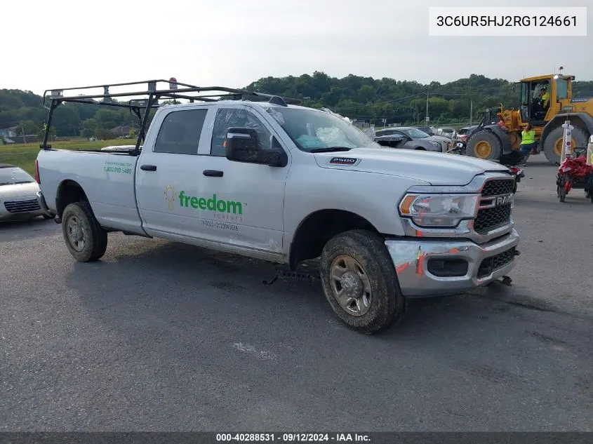 2024 Ram 2500 Tradesman VIN: 3C6UR5HJ2RG124661 Lot: 40288531