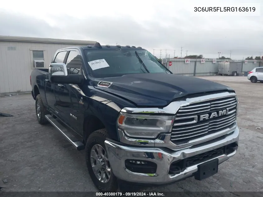 2024 Ram 2500 Laramie 4X4 6'4 Box VIN: 3C6UR5FL5RG163619 Lot: 40380179