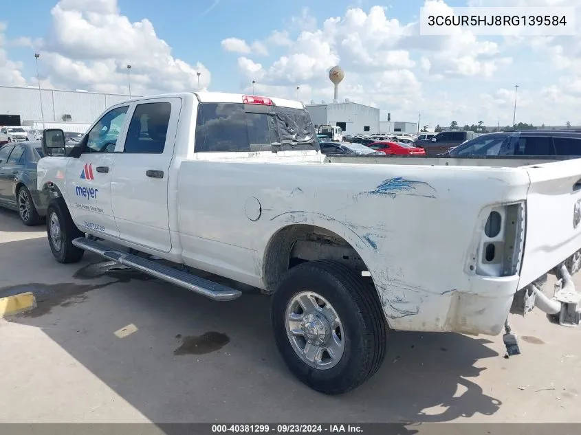 2024 Ram 2500 Tradesman VIN: 3C6UR5HJ8RG139584 Lot: 40381299