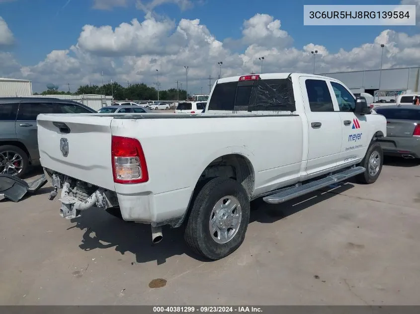 2024 Ram 2500 Tradesman VIN: 3C6UR5HJ8RG139584 Lot: 40381299