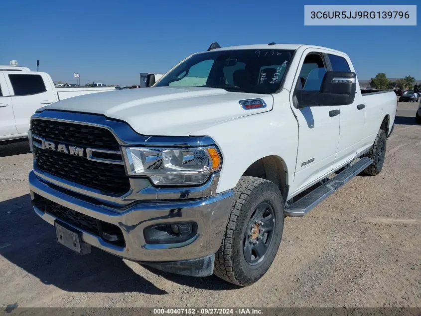 2024 Ram 2500 Big Horn 4X4 8' Box VIN: 3C6UR5JJ9RG139796 Lot: 40407152