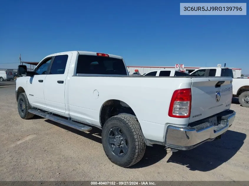 2024 Ram 2500 Big Horn 4X4 8' Box VIN: 3C6UR5JJ9RG139796 Lot: 40407152