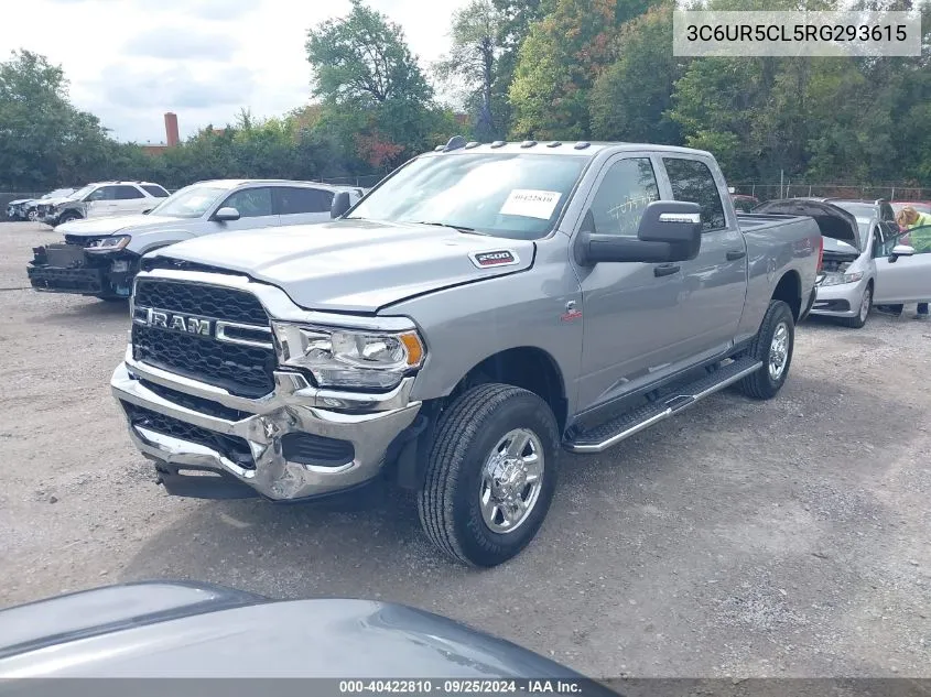 2024 Ram 2500 Tradesman 4X4 6'4 Box VIN: 3C6UR5CL5RG293615 Lot: 40422810