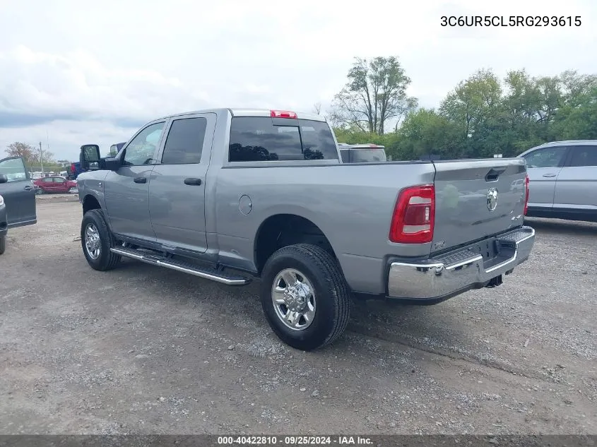 2024 Ram 2500 Tradesman 4X4 6'4 Box VIN: 3C6UR5CL5RG293615 Lot: 40422810