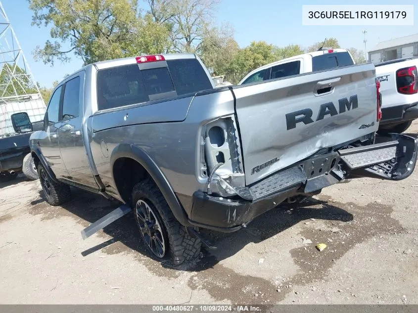 2024 Ram 2500 Power Wagon Rebel 4X4 6'4 Box VIN: 3C6UR5EL1RG119179 Lot: 40480627