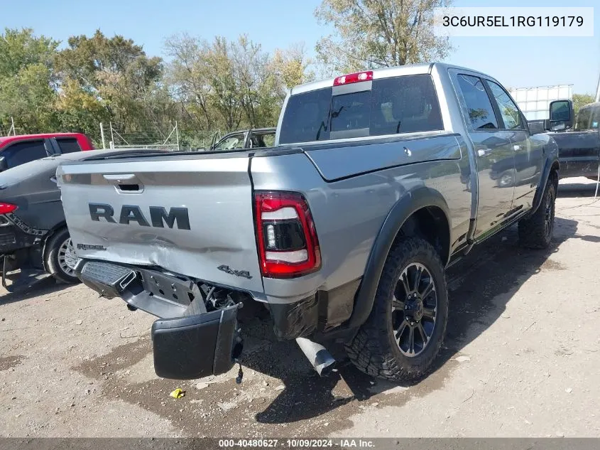 2024 Ram 2500 Power Wagon Rebel 4X4 6'4 Box VIN: 3C6UR5EL1RG119179 Lot: 40480627