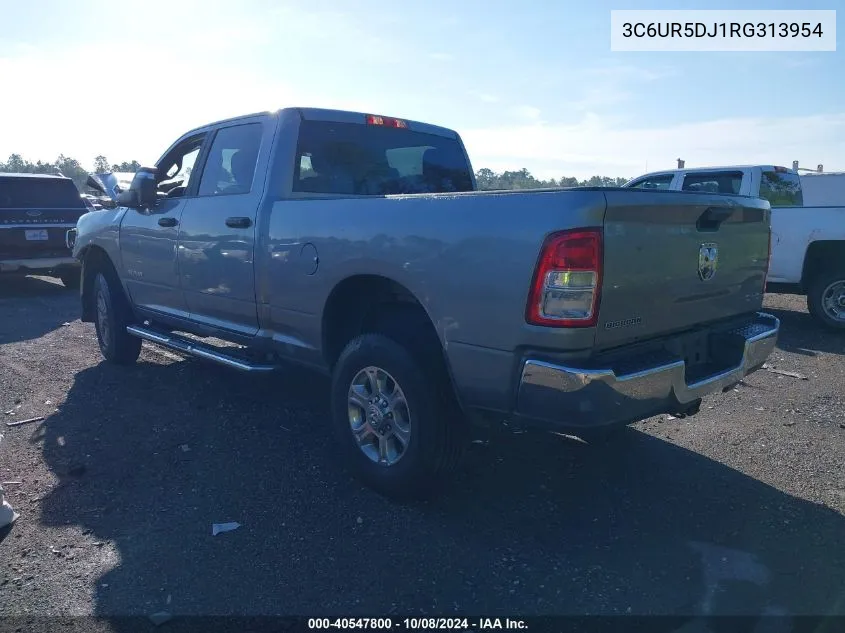 2024 Ram 2500 Big Horn VIN: 3C6UR5DJ1RG313954 Lot: 40547800