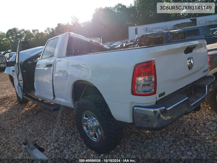 2024 Ram 2500 Tradesman 4X4 6'4 Box VIN: 3C6UR5CJXRG145149 Lot: 40556038