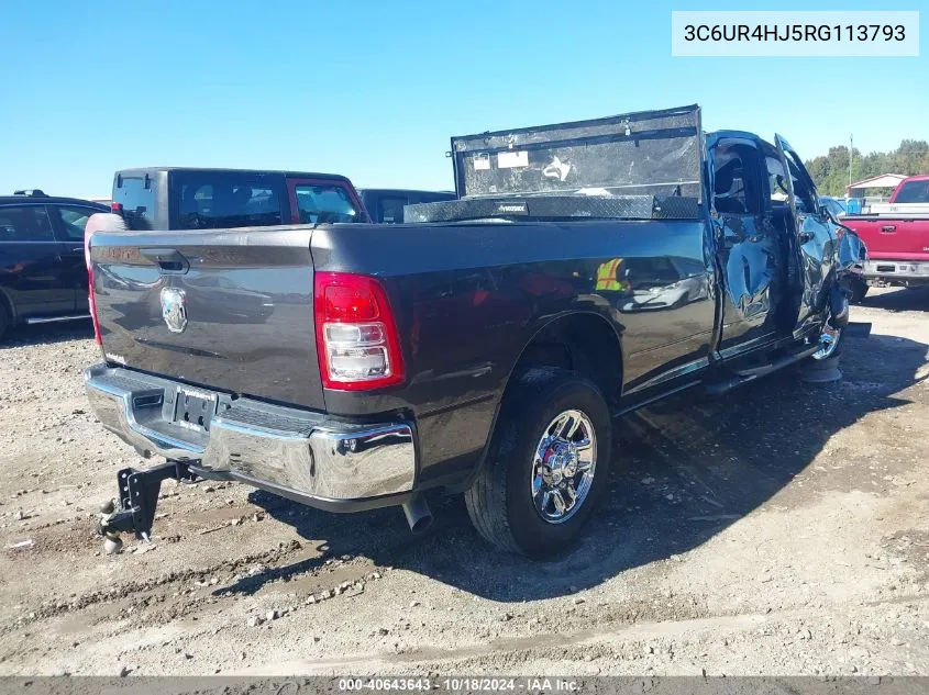 2024 Ram 2500 Tradesman 4X2 8' Box VIN: 3C6UR4HJ5RG113793 Lot: 40643643