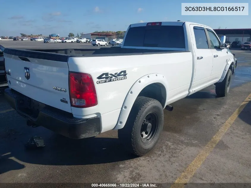 2012 Ram 3500 Slt VIN: 3C63D3HL8CG166517 Lot: 40665066