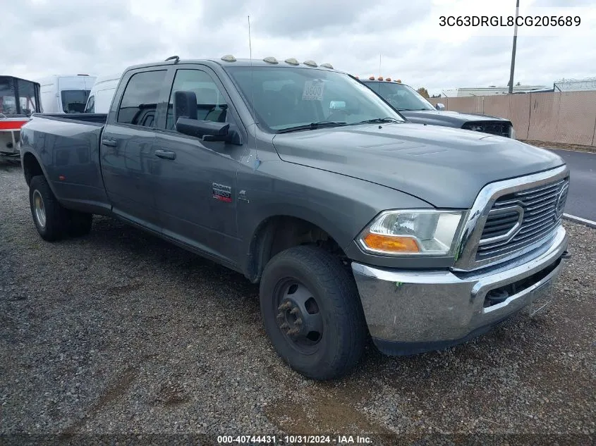 3C63DRGL8CG205689 2012 Ram 3500 St