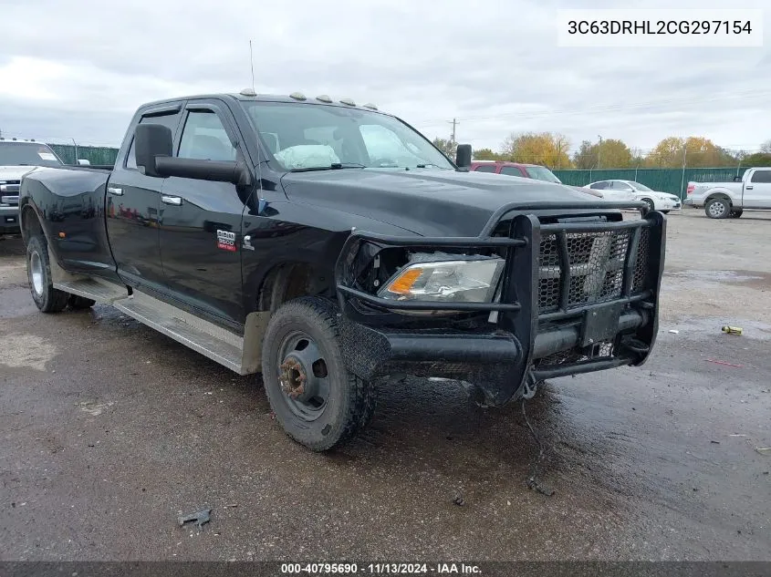 2012 Ram 3500 Slt VIN: 3C63DRHL2CG297154 Lot: 40795690