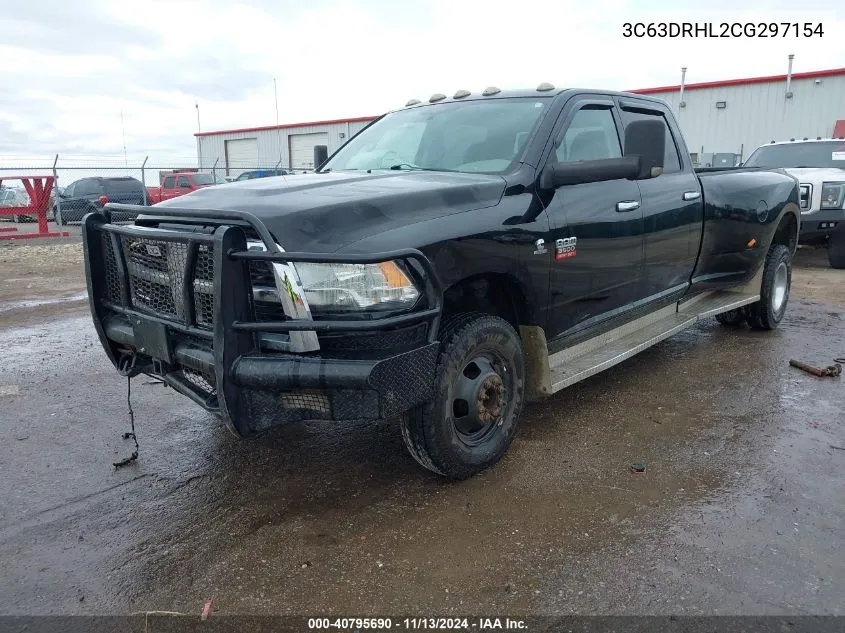 2012 Ram 3500 Slt VIN: 3C63DRHL2CG297154 Lot: 40795690