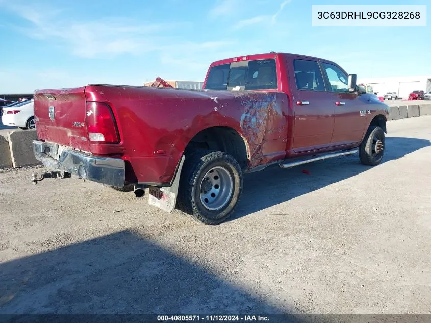 2012 Ram 3500 Slt VIN: 3C63DRHL9CG328268 Lot: 40805571