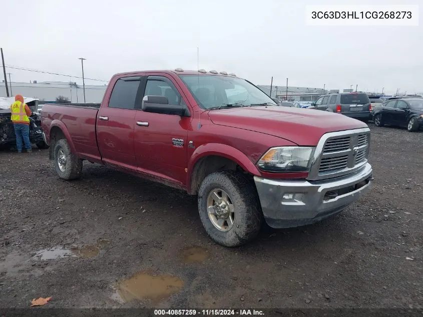 2012 Ram 3500 Slt VIN: 3C63D3HL1CG268273 Lot: 40857259