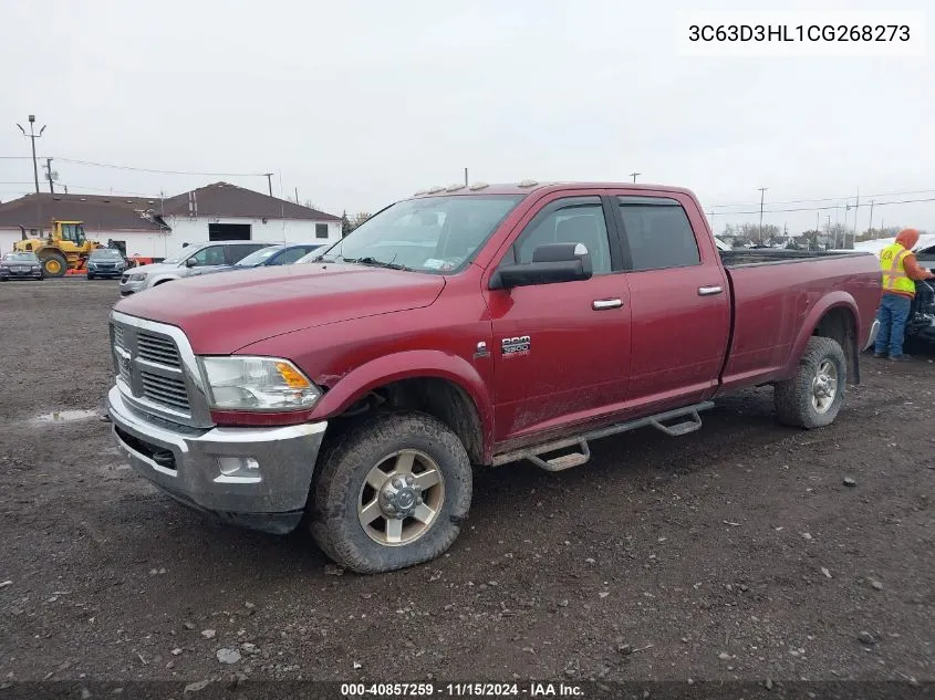 2012 Ram 3500 Slt VIN: 3C63D3HL1CG268273 Lot: 40857259