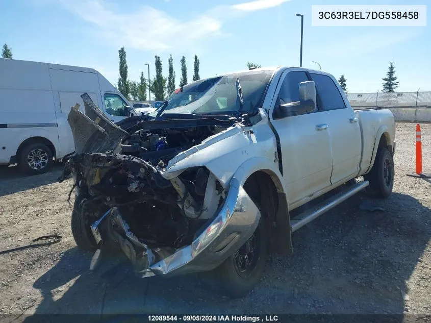 2013 Ram 3500 Laramie VIN: 3C63R3EL7DG558458 Lot: 12089544