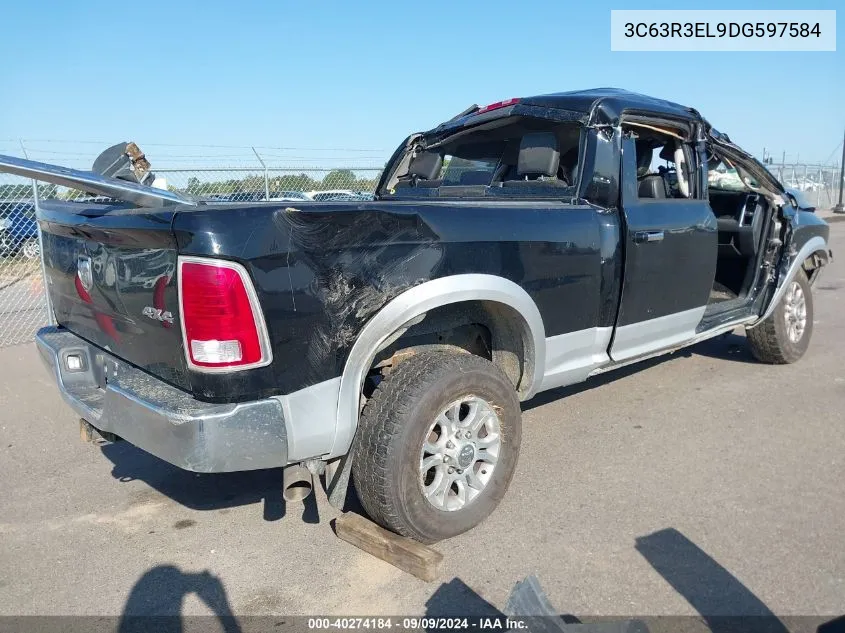 2013 Ram 3500 Laramie VIN: 3C63R3EL9DG597584 Lot: 40274184