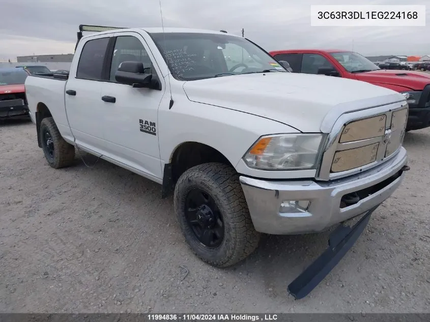 2014 Ram 3500 Slt VIN: 3C63R3DL1EG224168 Lot: 11994836