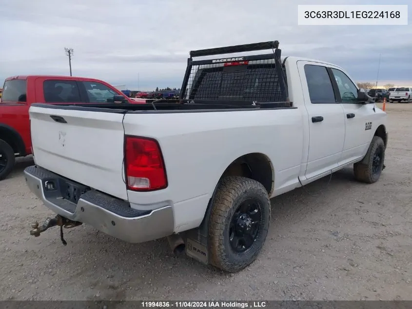 2014 Ram 3500 Slt VIN: 3C63R3DL1EG224168 Lot: 11994836