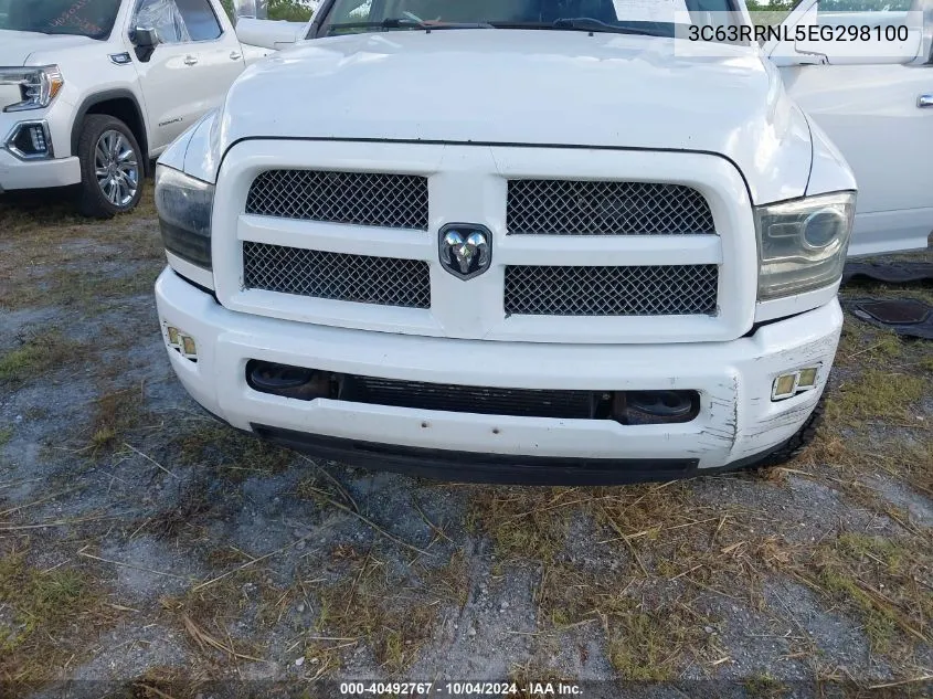 2014 Ram 3500 Longhorn VIN: 3C63RRNL5EG298100 Lot: 40492767