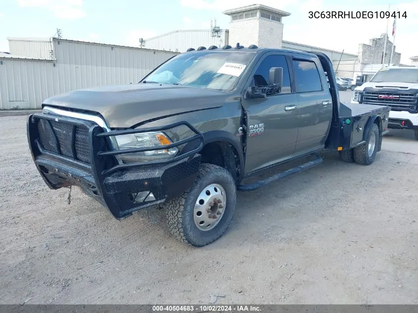 2014 Ram 3500 Big Horn VIN: 3C63RRHL0EG109414 Lot: 40504683