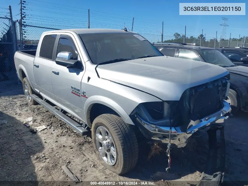 2014 Ram 3500 Laramie VIN: 3C63R3EL1EG201150 Lot: 40549912